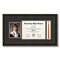 ArtToFrames 8.5x11 inch Diploma Frame with 5x7 Inch Image Opening and Tassel Opening - Framed with Black and Gold Mats, Comes with Regular Acrylic and Sawtooth Hanger for Wall Hanging (DIT-8.5x11)